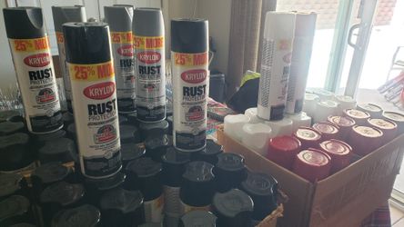 Spray Paint 6 Cans For 30.00 