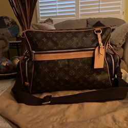 *** LOUIS VUITTON Monogram Canvas Sac Squash Bag***