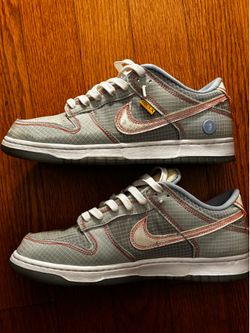Nike Dunk Lows, (Purple & Union Argon)