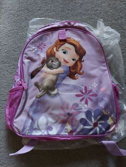 Girls Purple Backpack