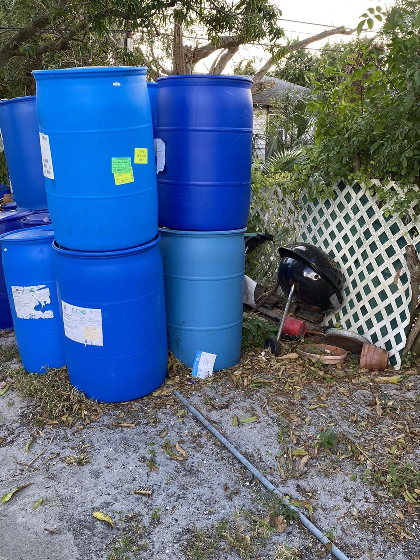 Plastic Drum Barrels