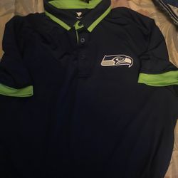 Seahawks Polo Shirt Size XL