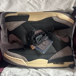 Jordan 3 A Ma Maniere  Size  11 Women And 12 Women And 10.5 Women 