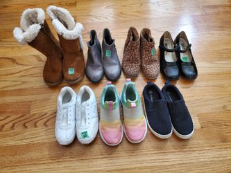 Girls Size 13 And 13.5 Shoes And Boots Bundle