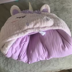 Kids Unicorn Sleeping Bag 