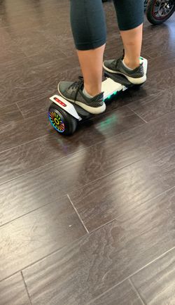 Hoverboard with led lights Bluetooth play music