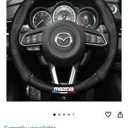 Mazda Steering Wheel Cover Custom-Fit