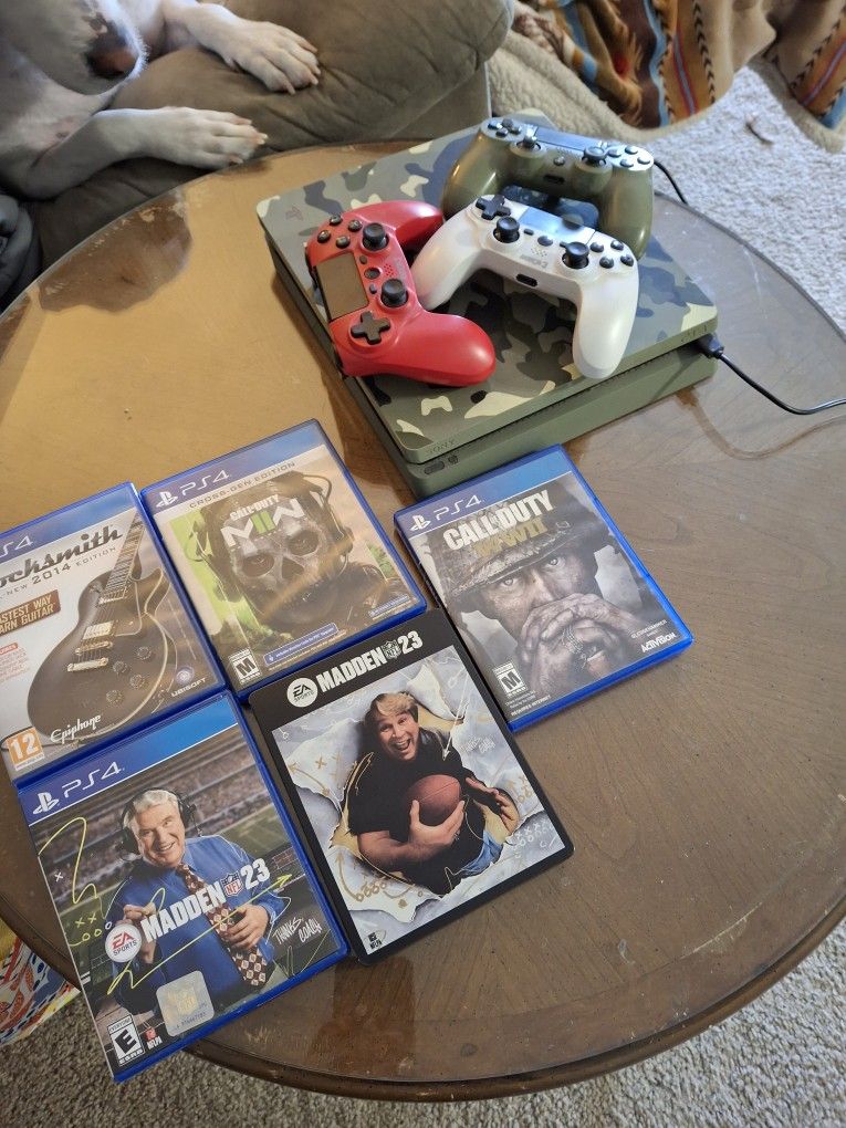 Limited Edition PS4 Call Of Duty WW2 Console Lot