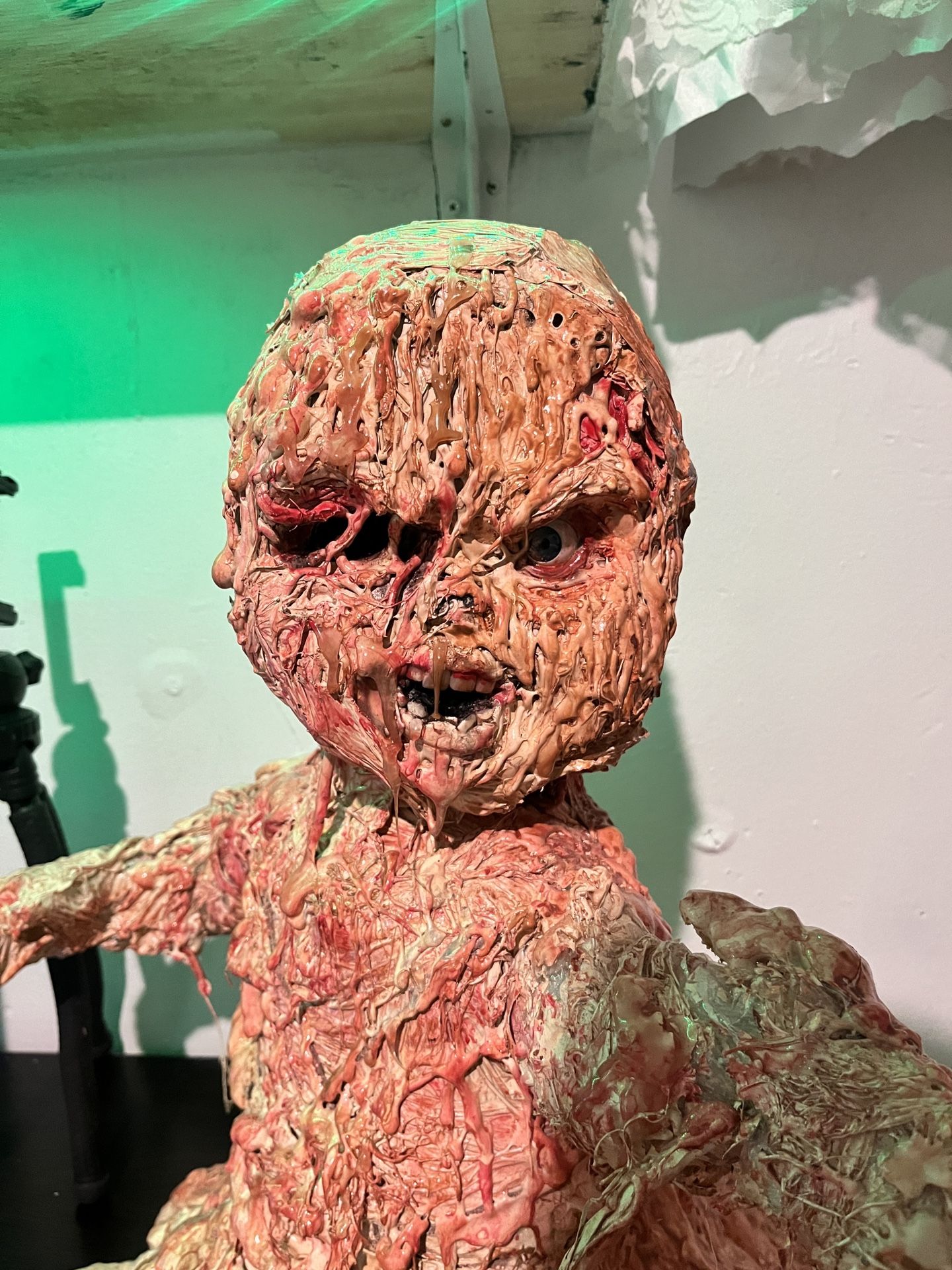 Custom melted Chucky Doll