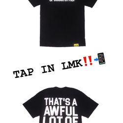 Awful lot of cough syrup shirt