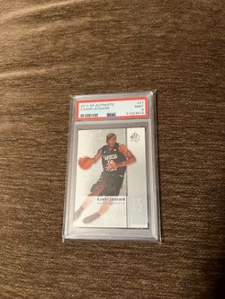 2011 SP Authentic Kawhi Leonard