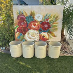 Pots plant very nice with when pictures flowers very very nice