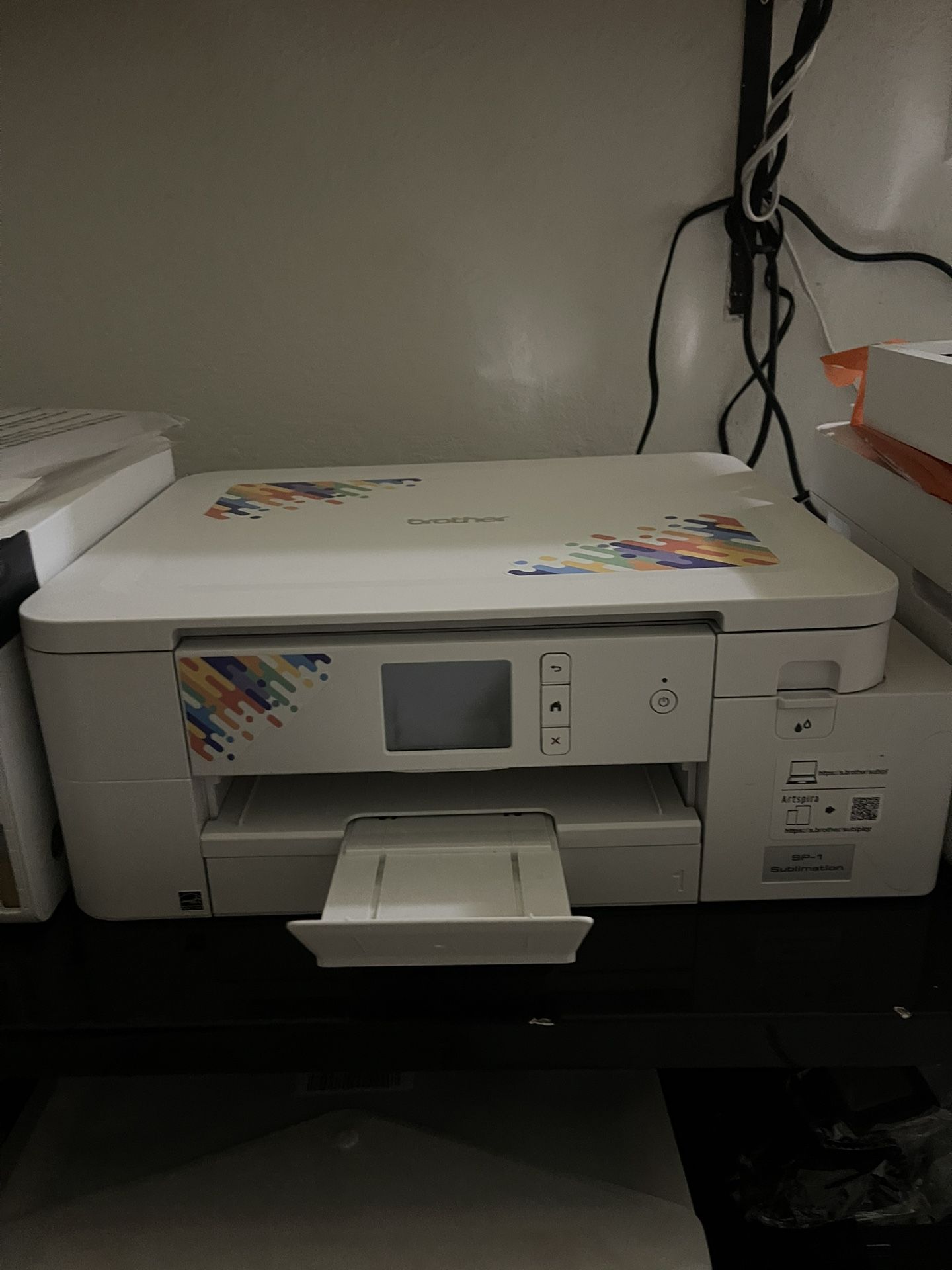 Impresora Brother Sp1 Para Sublimar Esta Como Nueva Con Tintas Nuevas