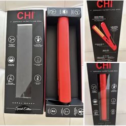 CHI 1" Ceramic Hairstyling Digital Iron Special Edition Coral Beach