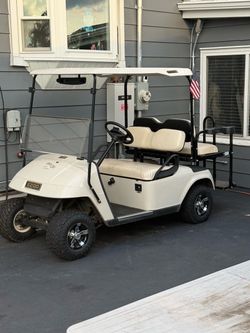 EZGO Golf Cart with Rear Seat
