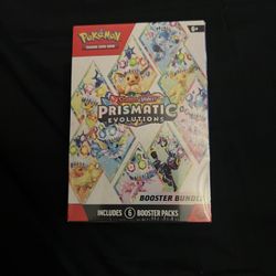 Prismatic Evolution Booster Bundle 