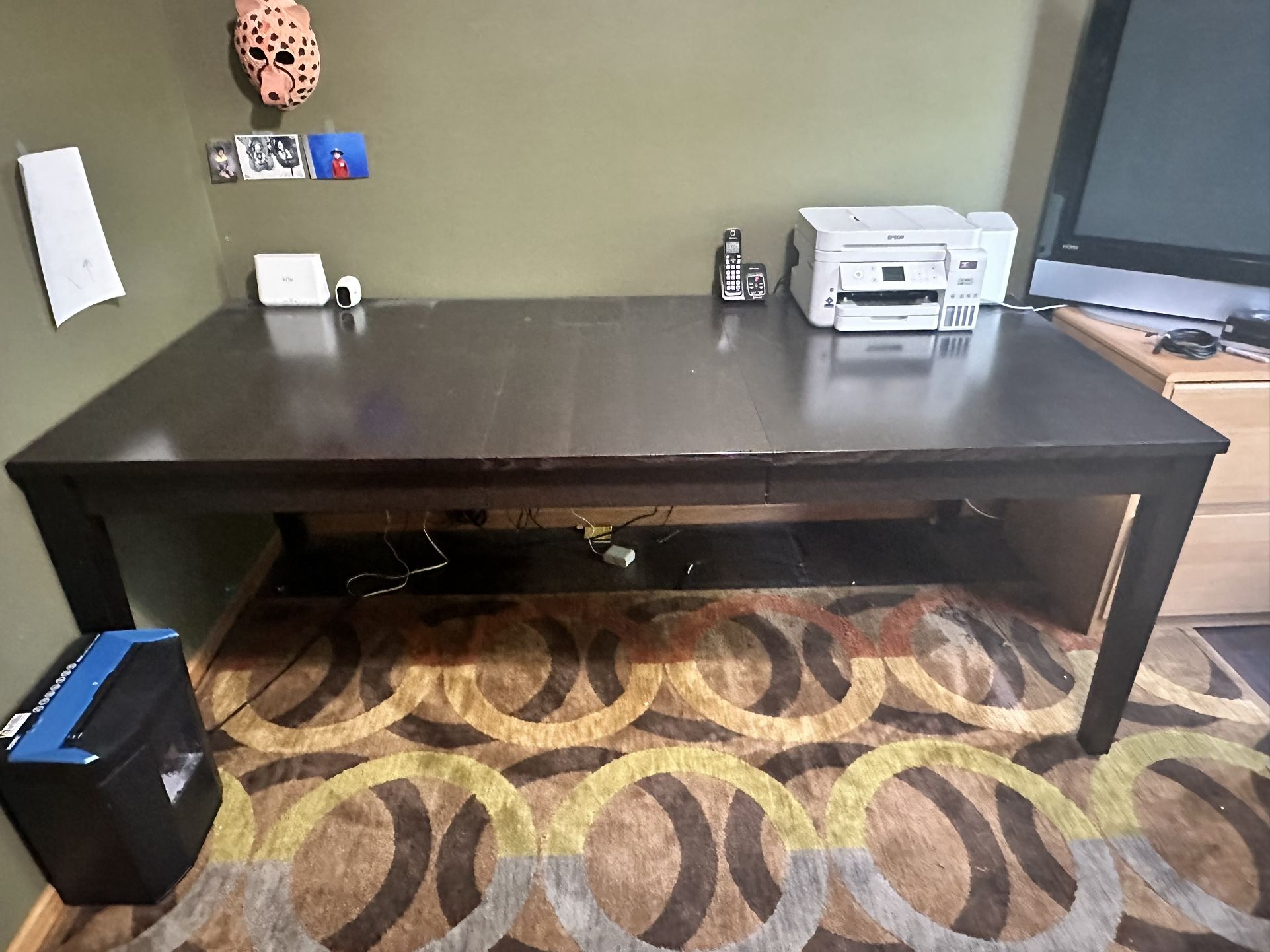 Hutch & Dining Table