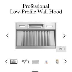 Thermador Stainless Steel Vent Hood Insert + Blower, Brand New In Box. $2,968 Retail Value