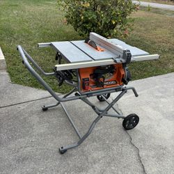 RIDGID 10” Table Saw