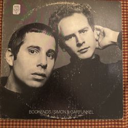 Record vinyl, Simon and Garfunkel book ends