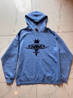 JNCO Light Blue Graphic Pullover Hoodie