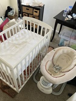 Baby Swing And Crib