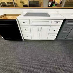 54 inch with countertop (6 drawers)