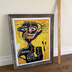 Jean Michel Basquiat Framed Art Print