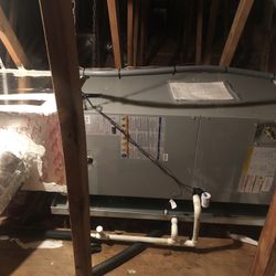 attic New ac instal