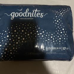 Goodnites Size L 17counts(Blue)