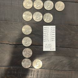 Low Mintage Kennedy Halves