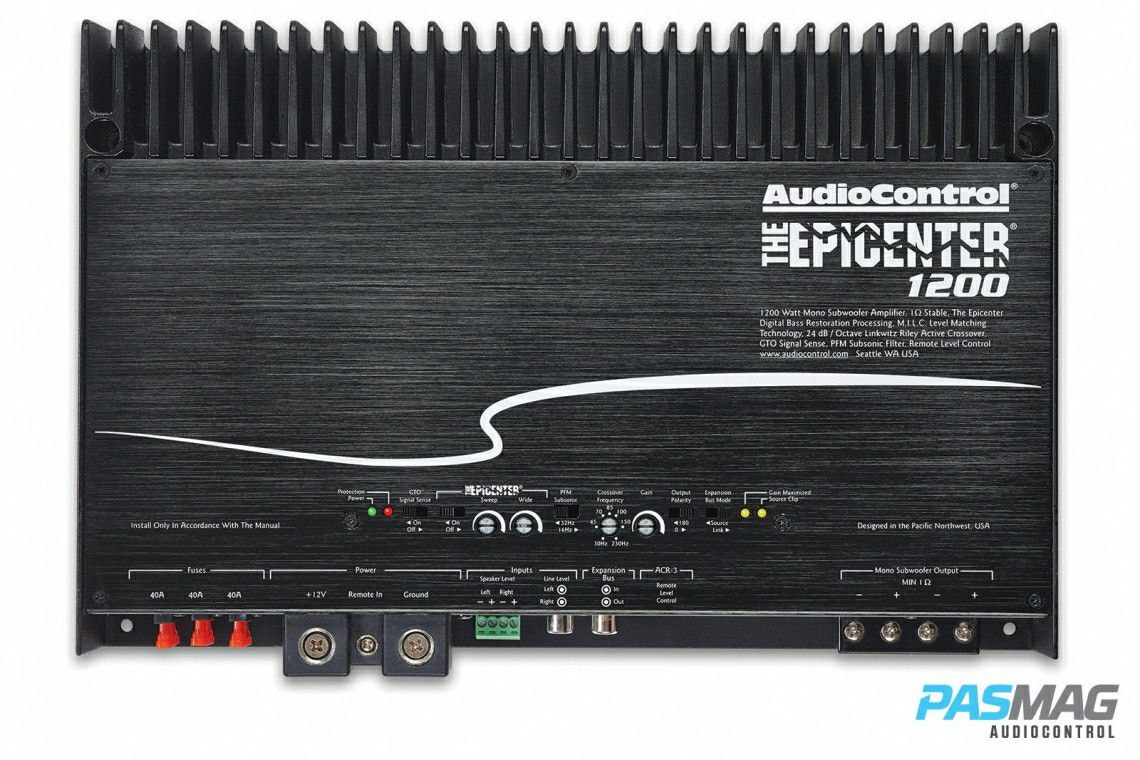 the epicenter 1200w rms car amplifier
