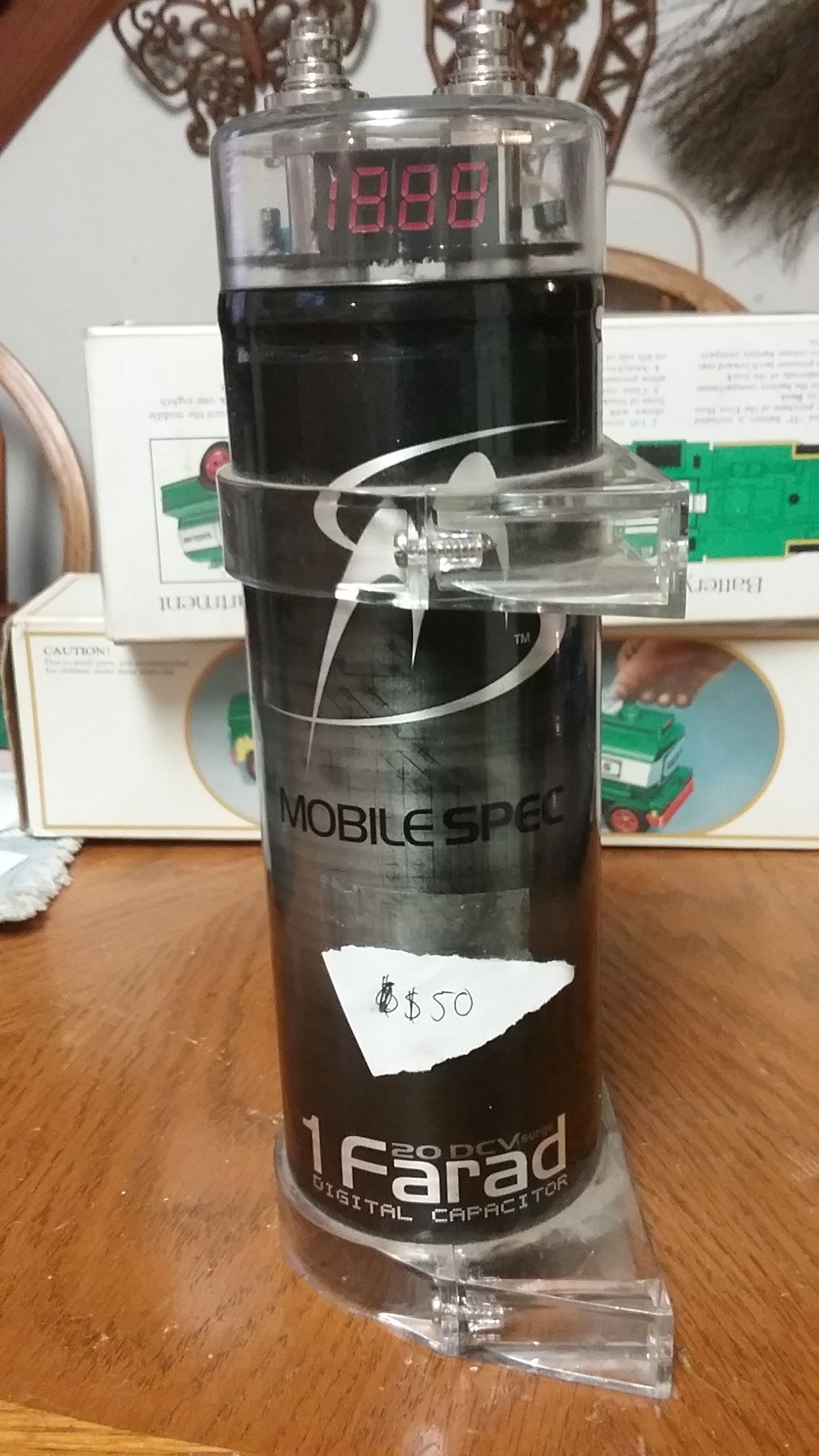 MOBILE SPEC 1 Farad Digital Capacitor