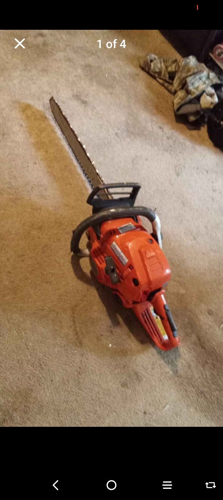 Husqvarna AutoTune 555 Chainsaw