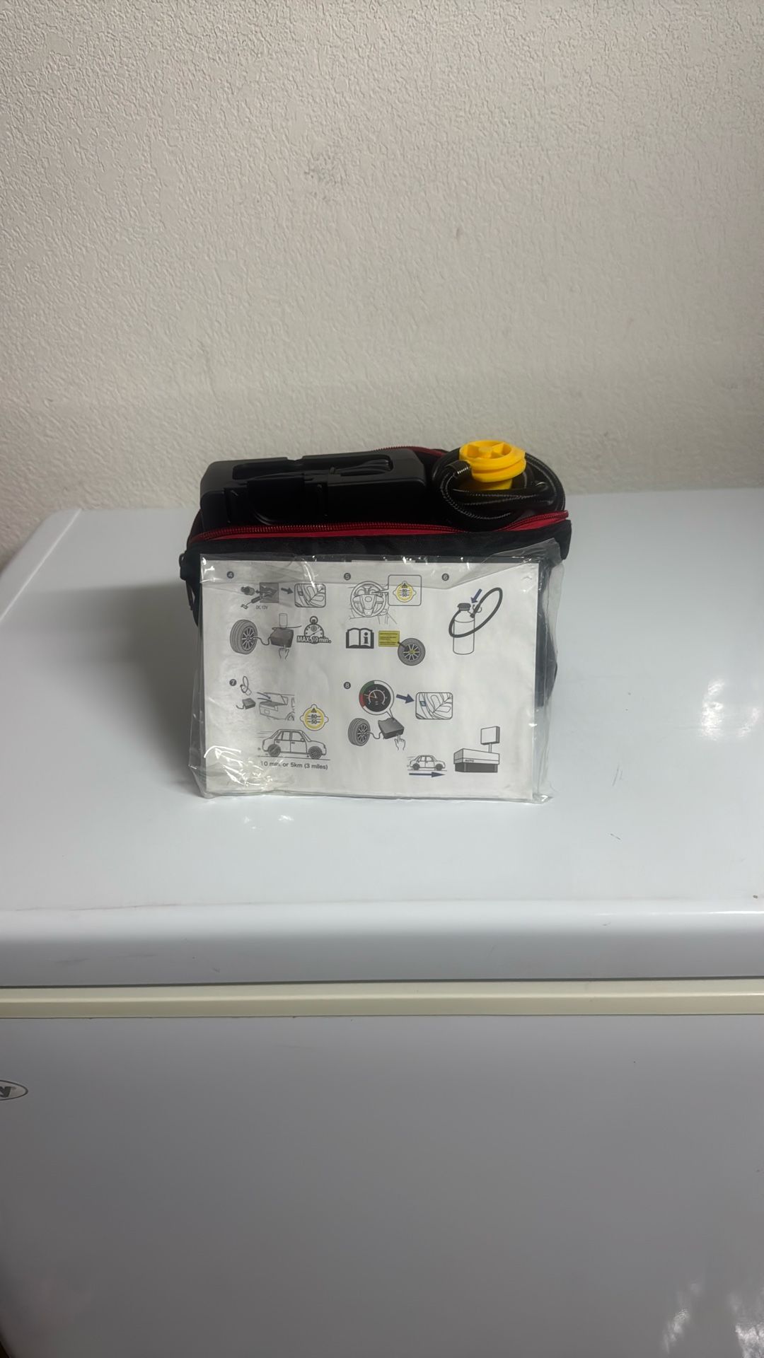 Portable Air Pump And Tire Gauge