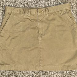 Khaki Skirt Ralph Lauren 