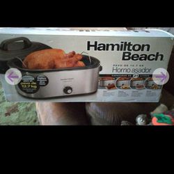 New Hamilton Beach 28 Lb Turkey Roaster Oven 22 Quart Capacity for Sale in  Peoria, AZ - OfferUp