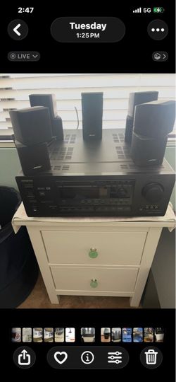 Bose home theater system