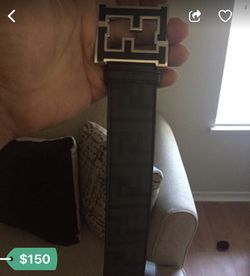 Almost new fendi belt size 26-34