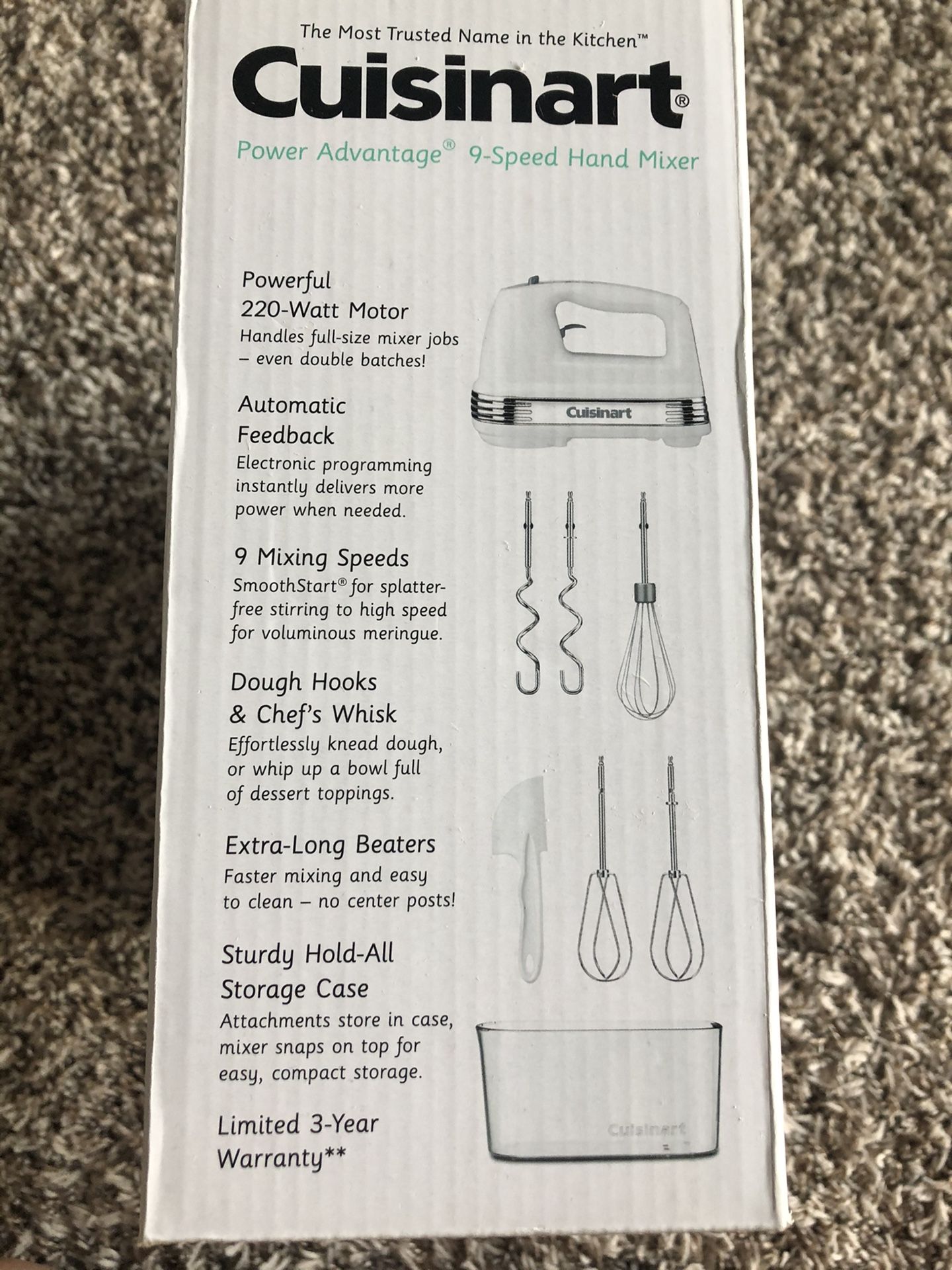 Cuisinart Hand Mixer Brand New Neber Open for Sale in Little Falls, NJ -  OfferUp