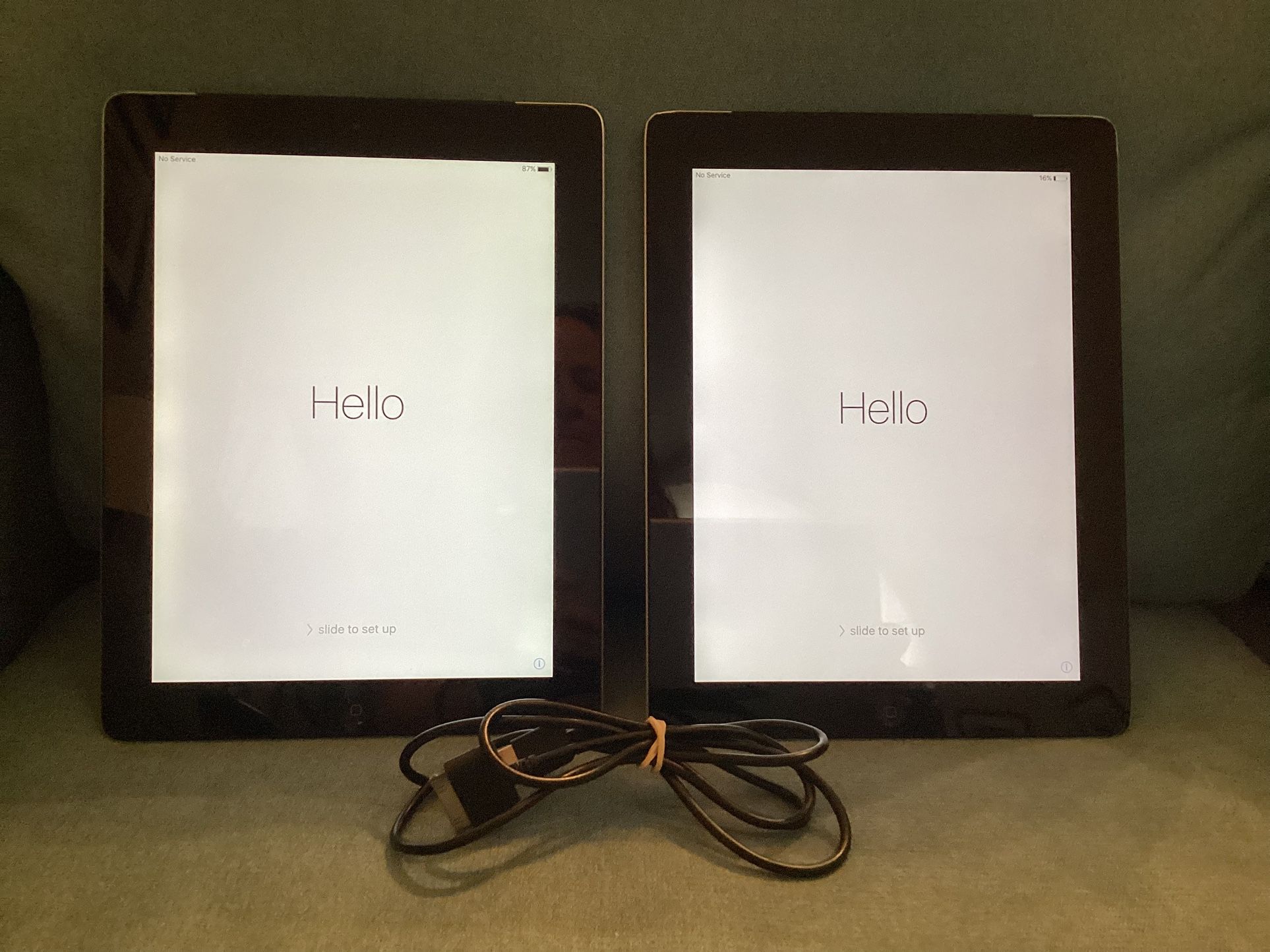 Two iPads -Both Are Model 1430. Nice Condition. PLEASE READ POSTING!
