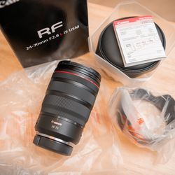 Canon rf 24-70mm f2.8 L lens