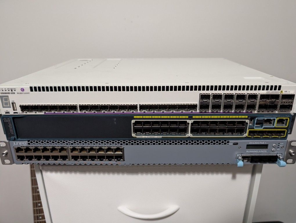 Cisco, Juniper, & ALE Switches