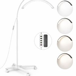 White Half Moon LED Lash Light – Very Good Condition