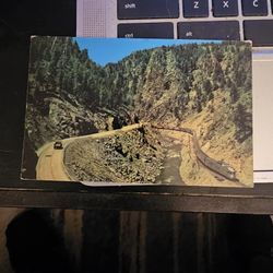 Byers Canyon 1961 Postcard