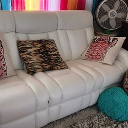 Leather Sofa & Love Seat