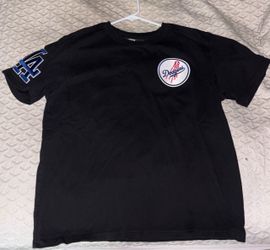 LA Dodgers Black Graphic T-Shirt size Large