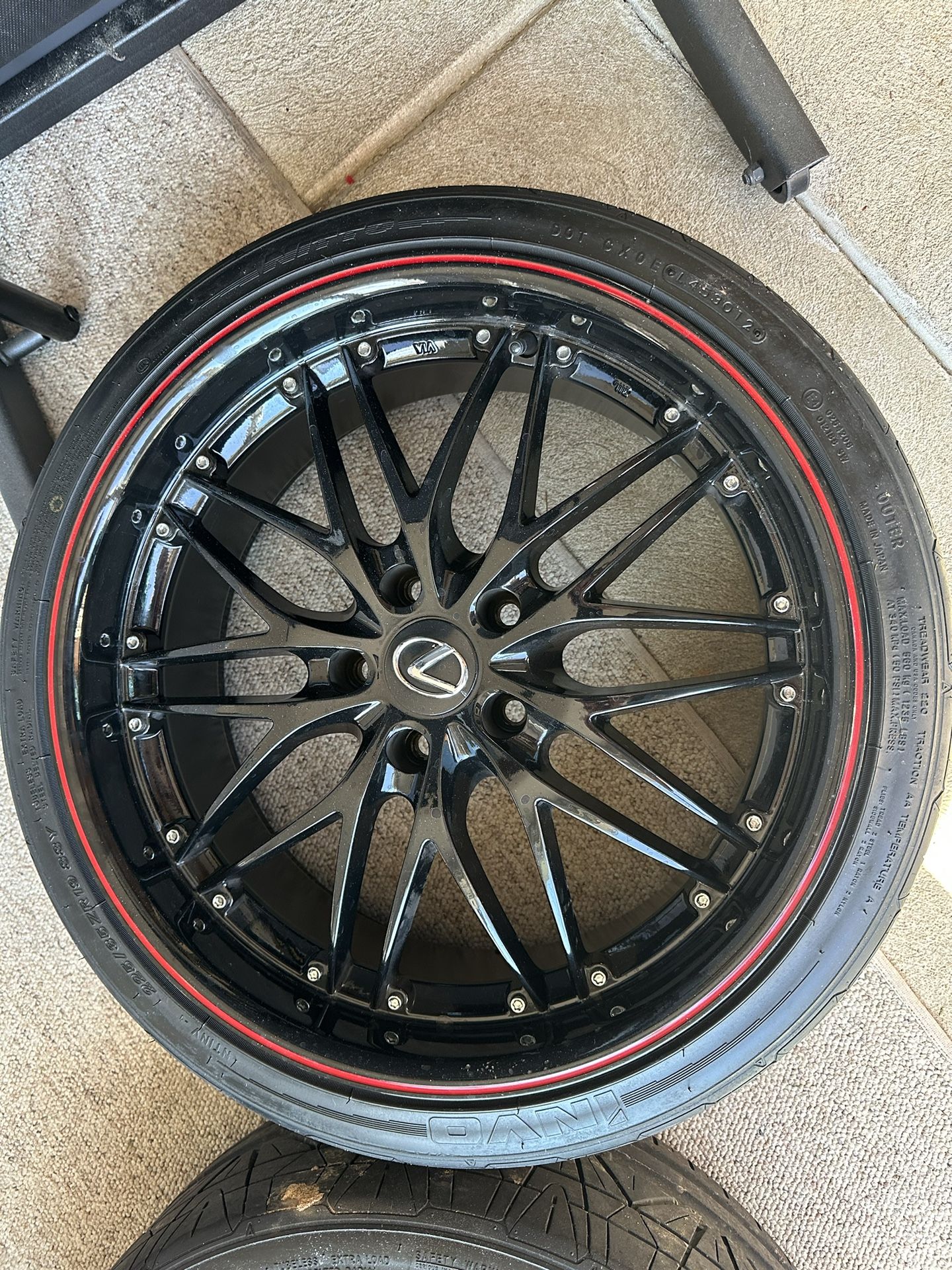 5x114 Staggered Wheels 19s