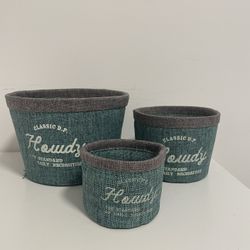 Set of 3 baskets