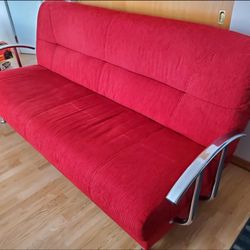 Mid-Century Couch/Futon Pull Out Bed